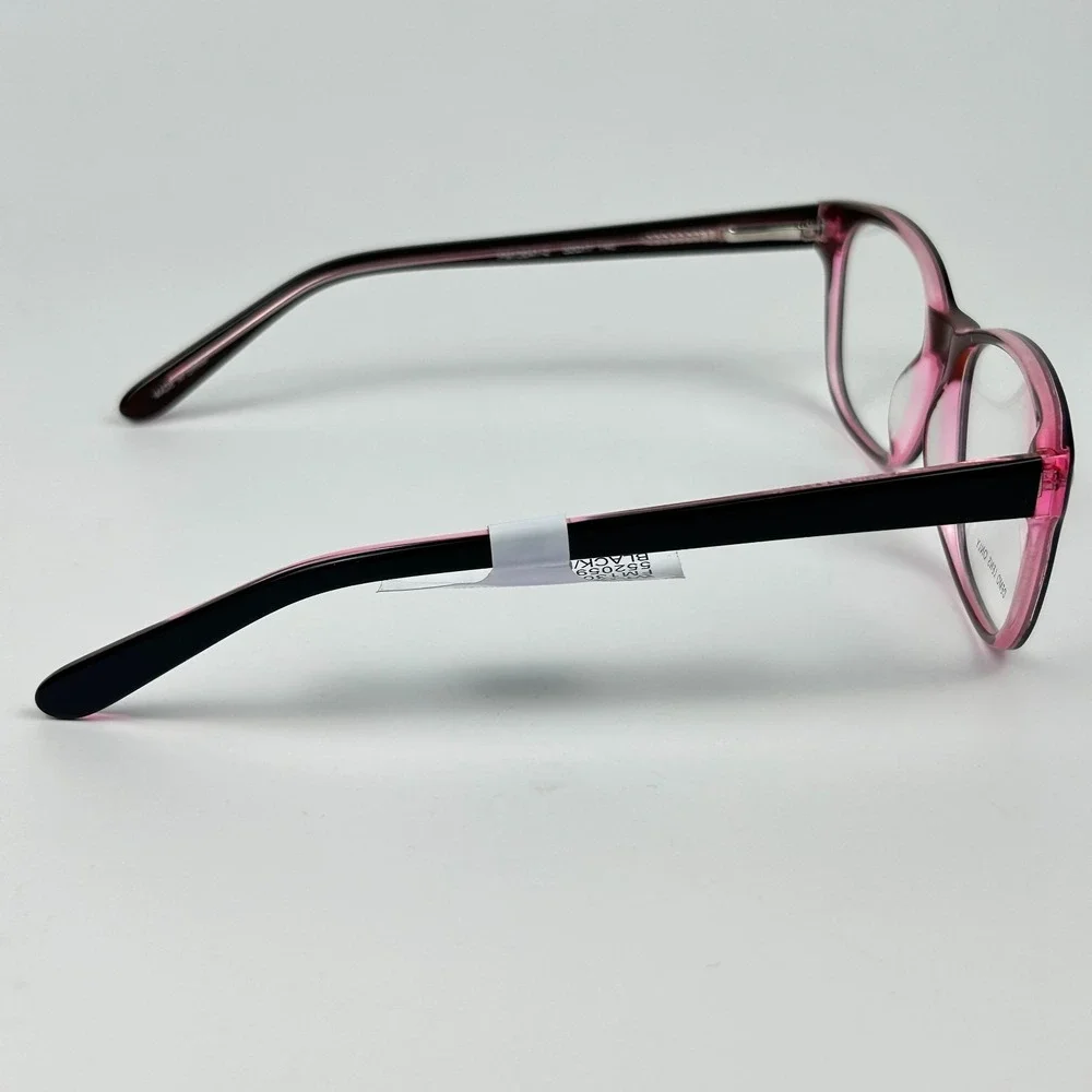 Walmart FM13041-2 Women's Eyeglasses Frame Black & Red Full Rim 52-17-140 mm